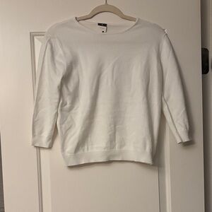 Women's White Sweater